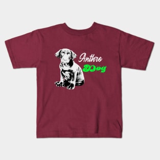 Anthro dog Kids T-Shirt